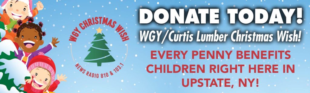 WGY/Curtis Lumber Christmas Wish Campaign Banner